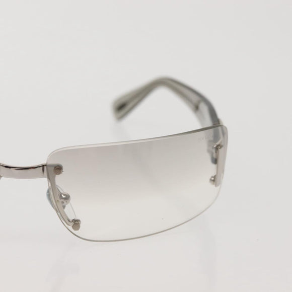 BVLGARI Sunglasses plastic Silver Auth am9072