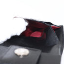 BVLGARI Logo Mania Bifold Wallet Canvas Black Auth am9073-16