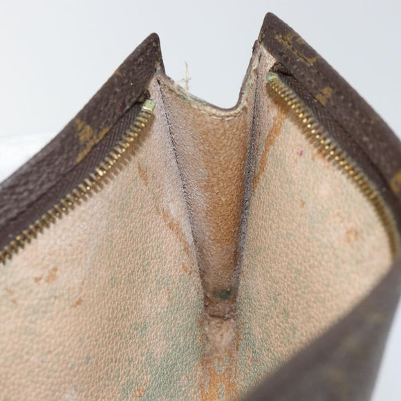 LOUIS VUITTON Monogram Bucket GM Accessory Pouch LV Auth am9082