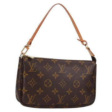 LOUIS VUITTON Monogram Pochette Accessoires Pouch M51980 LV Auth am9083V