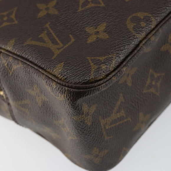LOUIS VUITTON Monogram Trousse Toilette 28 Clutch Bag M47522 LV Auth am9084