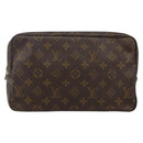 LOUIS VUITTON Monogram Trousse Toilette 28 Clutch Bag M47522 LV Auth am9084-13