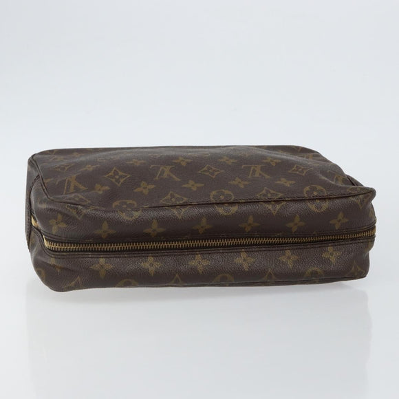LOUIS VUITTON Monogram Trousse Toilette 28 Clutch Bag M47522 LV Auth am9084