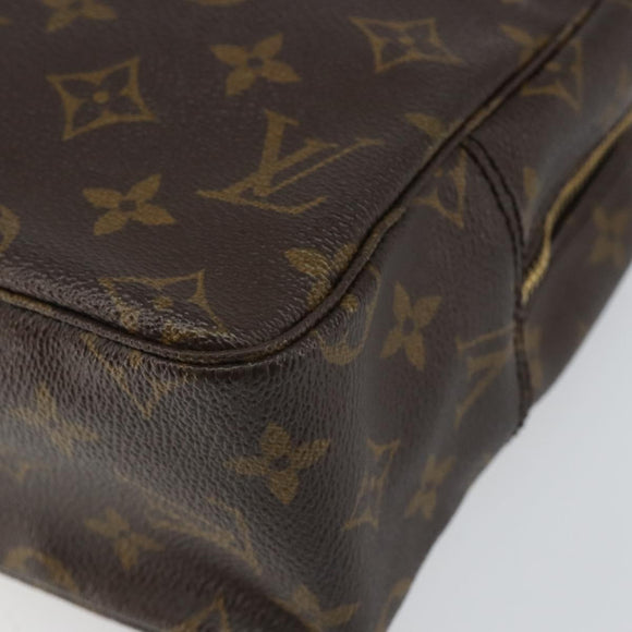 LOUIS VUITTON Monogram Trousse Toilette 28 Clutch Bag M47522 LV Auth am9084