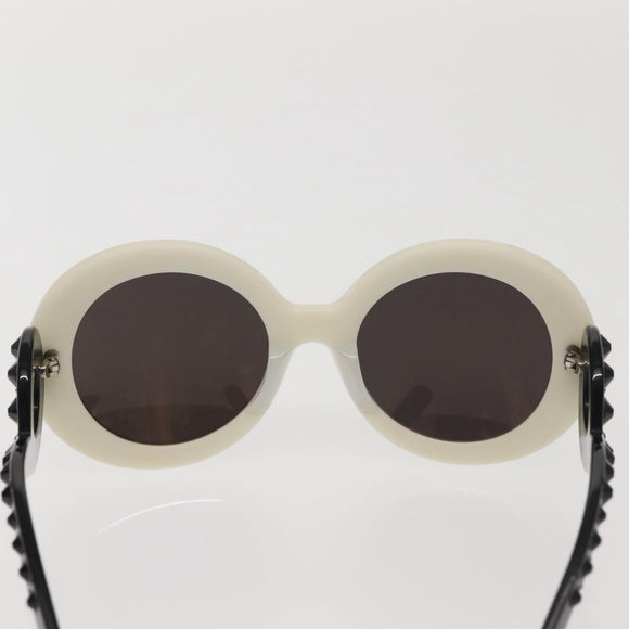 PRADA Sunglasses plastic White Auth am9092