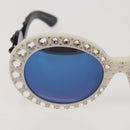 PRADA Sunglasses plastic White Auth am9092-4