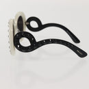 PRADA Sunglasses plastic White Auth am9092-8