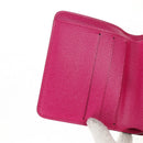 LOUIS VUITTON Monogram Perfo Compact Zip Wallet Fuchsia M95188 LV Auth am9095V-18