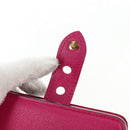 LOUIS VUITTON Monogram Perfo Compact Zip Wallet Fuchsia M95188 LV Auth am9095V-9