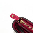 LOUIS VUITTON Monogram Perfo Compact Zip Wallet Fuchsia M95188 LV Auth am9095V-10