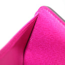LOUIS VUITTON Monogram Perfo Compact Zip Wallet Fuchsia M95188 LV Auth am9095V-12