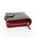 LOUIS VUITTON Monogram Perfo Compact Zip Wallet Fuchsia M95188 LV Auth am9095V-5