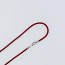 Baccarat Heart Necklace Crystal glass Red Auth am9096-12