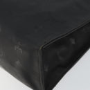 MCM Logogram Vicetos Clutch Bag PVC Black Auth am9105-10