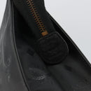 MCM Logogram Vicetos Clutch Bag PVC Black Auth am9105-12