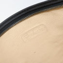 MCM Logogram Vicetos Clutch Bag PVC Black Auth am9105-15