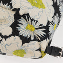 PRADA Backpack Nylon Black Silver Auth am9106-16