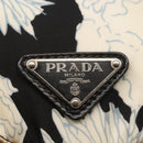 PRADA Backpack Nylon Black Silver Auth am9106-19