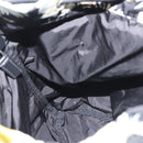 PRADA Backpack Nylon Black Silver Auth am9106-24