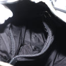 PRADA Backpack Nylon Black Silver Auth am9106-26