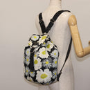 PRADA Backpack Nylon Black Silver Auth am9106-27