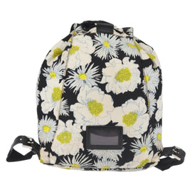 PRADA Backpack Nylon Black Silver Auth am9106 - 0