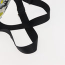 PRADA Backpack Nylon Black Silver Auth am9106-9