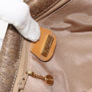 GUCCI Shoulder Bag Leather Beige Gold 001 14 0712 Auth am9113-18