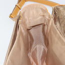 GUCCI Shoulder Bag Leather Beige Gold 001 14 0712 Auth am9113-20