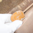 GUCCI Shoulder Bag Leather Beige Gold 001 14 0712 Auth am9113-12