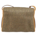 GUCCI Shoulder Bag Leather Beige Gold 001 14 0712 Auth am9113-2