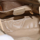 GUCCI Bamboo Body Bag Patent leather Beige Gold 007 2113 0127 Auth am9114-10
