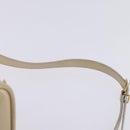 GUCCI Bamboo Body Bag Patent leather Beige Gold 007 2113 0127 Auth am9114-8