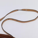 Chloe Etel Hand Bag Leather 2way Beige Gold Auth am9116-9