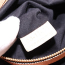 Chloe Etel Hand Bag Leather 2way Beige Gold Auth am9116-12