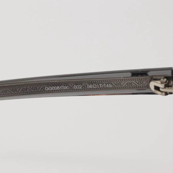 GUCCI Sunglasses plastic Black Auth am9118