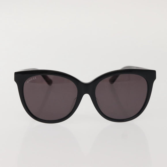 GUCCI Sunglasses plastic Black Auth am9118