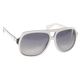 GUCCI Sunglasses plastic White Auth am9119