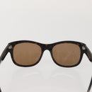FENDI Sunglasses plastic Brown Auth am9120-3