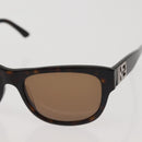 FENDI Sunglasses plastic Brown Auth am9120-5