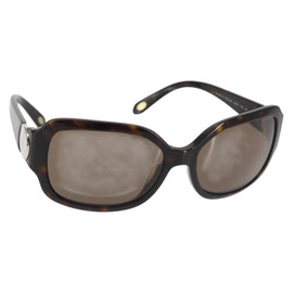 TIFFANY&Co. Sunglasses plastic Brown Auth am9126