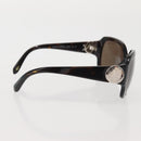 TIFFANY&Co. Sunglasses plastic Brown Auth am9126-7