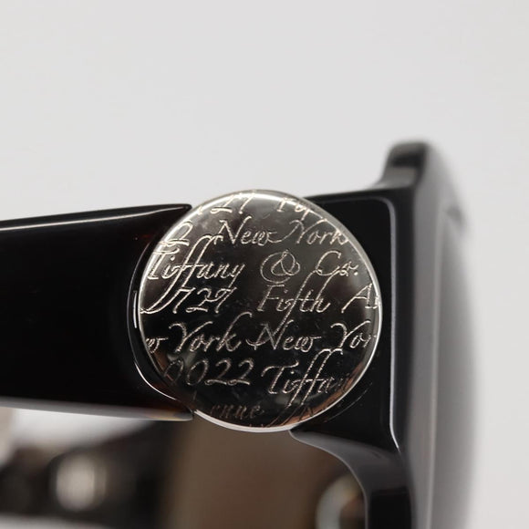 TIFFANY&Co. Sunglasses plastic Brown Auth am9126