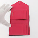 Christian Dior Bifold Wallet Leather Navy Auth am9127-14