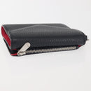 Christian Dior Bifold Wallet Leather Navy Auth am9127-6