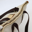 LOUIS VUITTON Antigua Cabas GM Tote Bag Ecru M40033 LV Auth am9129-6