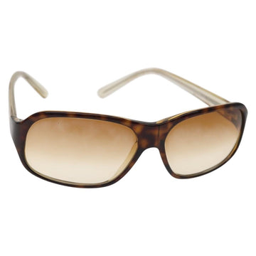 PRADA Sunglasses plastic Brown Auth am9131