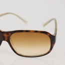 PRADA Sunglasses plastic Brown Auth am9131-5