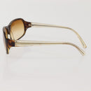 PRADA Sunglasses plastic Brown Auth am9131-6