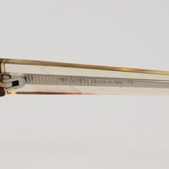 PRADA Sunglasses plastic Brown Auth am9131